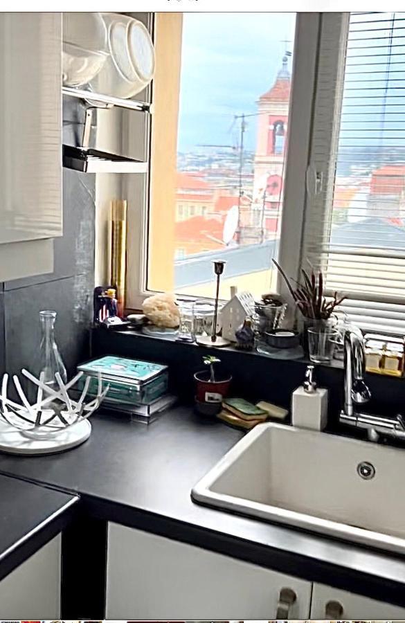 ניס Cosy Penthouse Old Town Sea View Little Terraces Air Conditionned מראה חיצוני תמונה